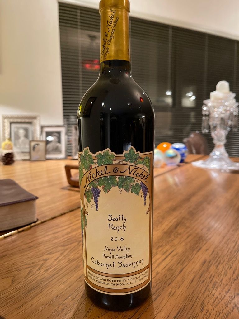 2018 Nickel & Nickel Sauvignon Beatty Ranch, USA, California