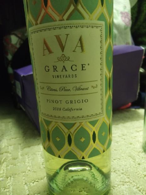 2021 Ava Grace Vineyards Pinot Grigio Usa California Cellartracker