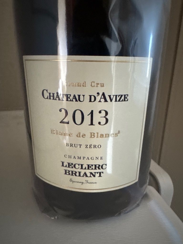 2012 Leclerc Briant Champagne Grand Cru Château d'Avize, Blanc de