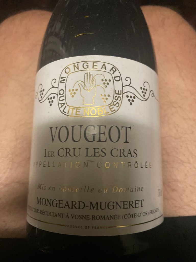 2005 Mongeard-Mugneret Vougeot 1er Cru Les Cras, France, Burgundy, Côte ...