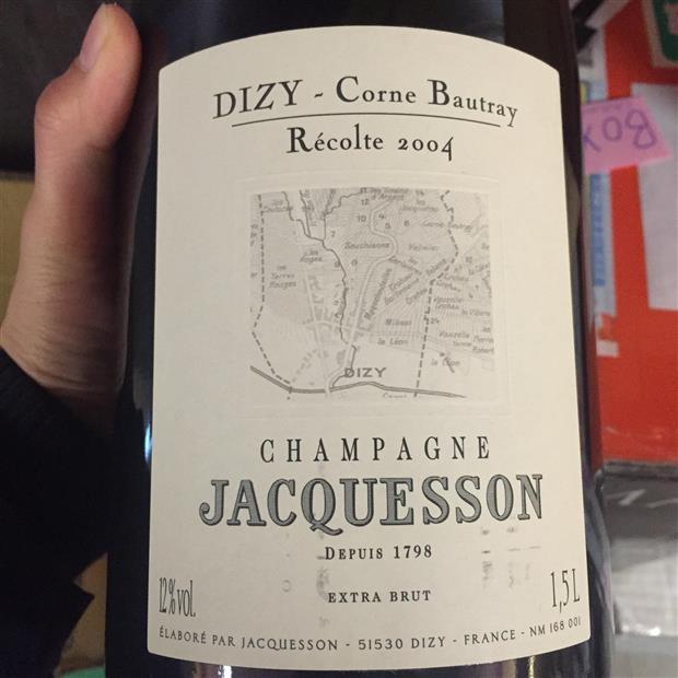 2004 Jacquesson & Fils Champagne Dizy Corne Bautray Extra-Brut 
