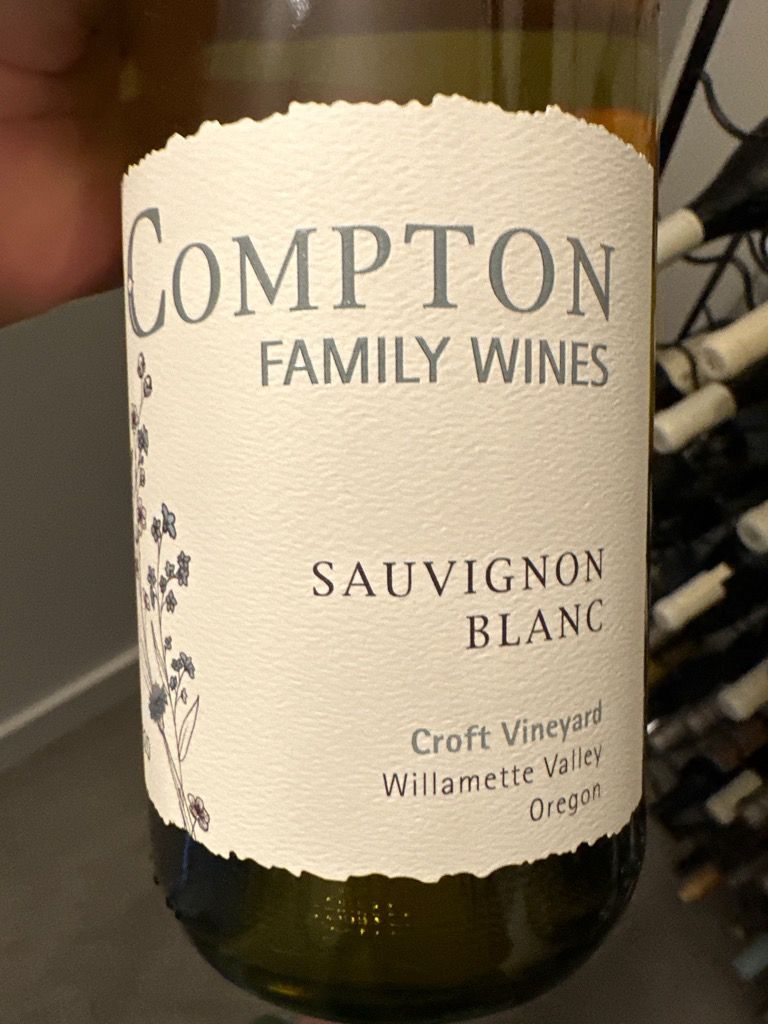 Compton Labels 2022 Compton Sauvignon Blanc, USA, Oregon, Willamette Valley ...