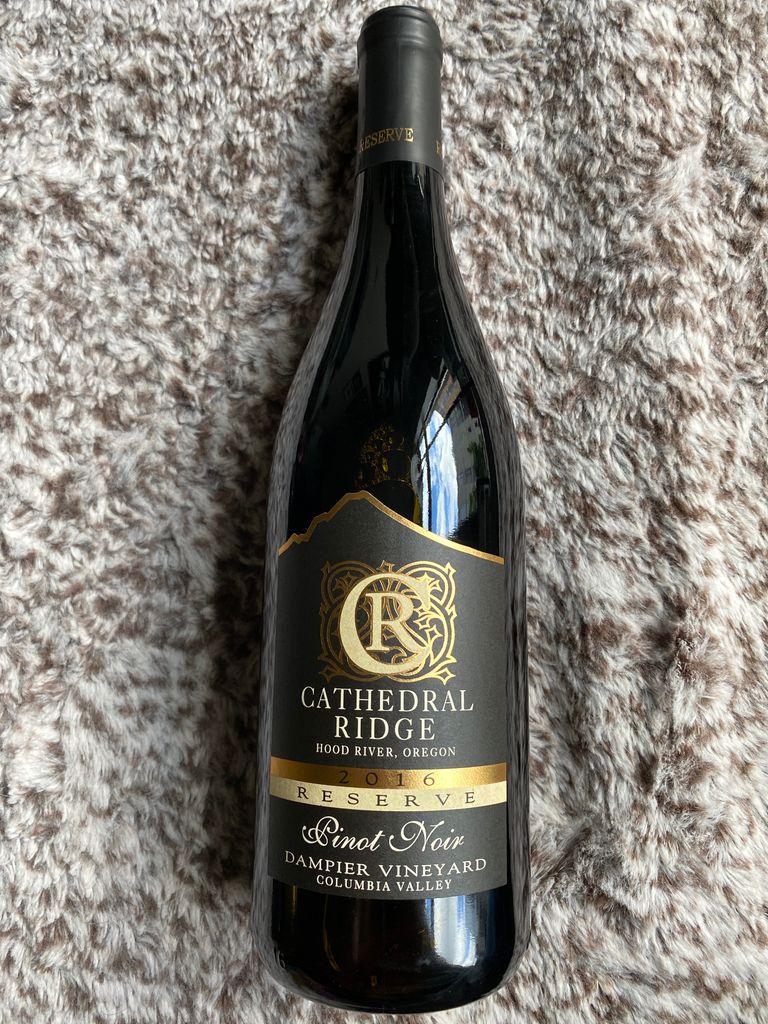 2016 Cathedral Ridge Pinot Noir Reserve Dampier Vineyard, USA, Oregon ...