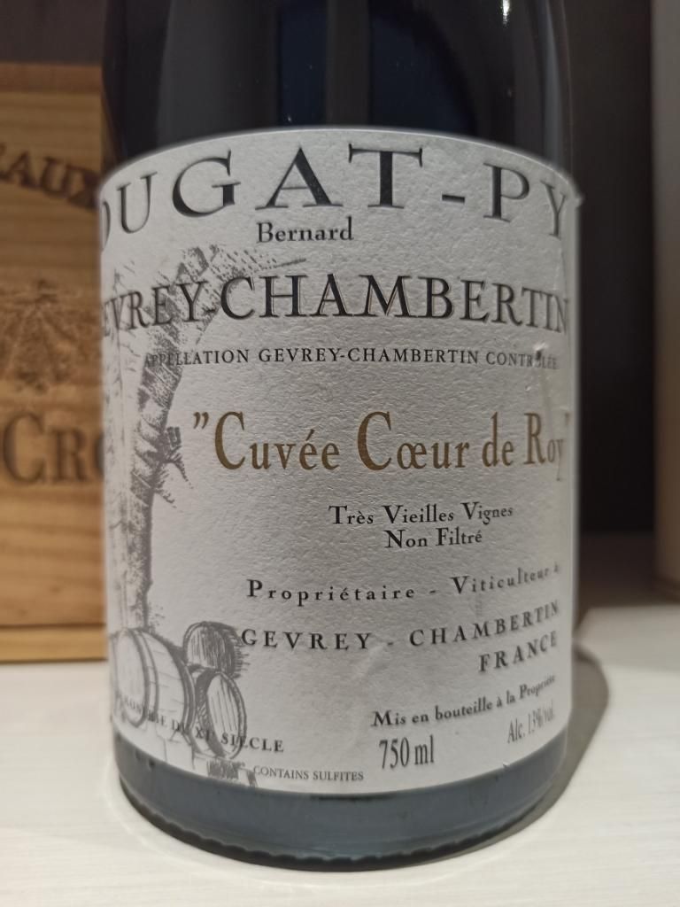 ワイン Dugat-Py Gevrey-Chambertin VV 2011 2011 Domaine Dugat-Py Gevrey-Chambertin Cuvee Coeur de Roy Tres