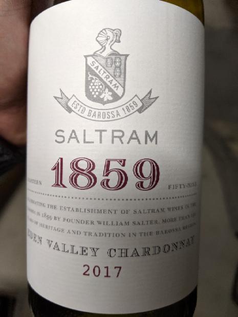 2021 Saltram Chardonnay 1859, Australia, South Australia, Barossa, Eden ...