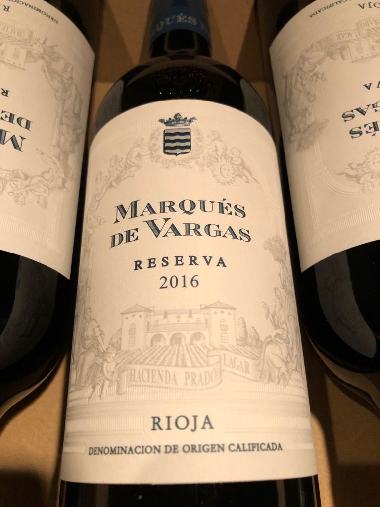 2016 Bodegas del Marqués de Vargas Rioja Reserva - CellarTracker