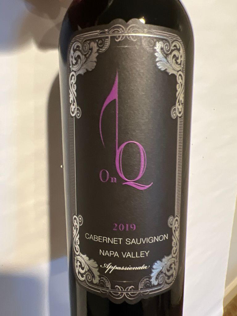 2019 On Q Wines Cabernet Sauvignon Appassionata - CellarTracker