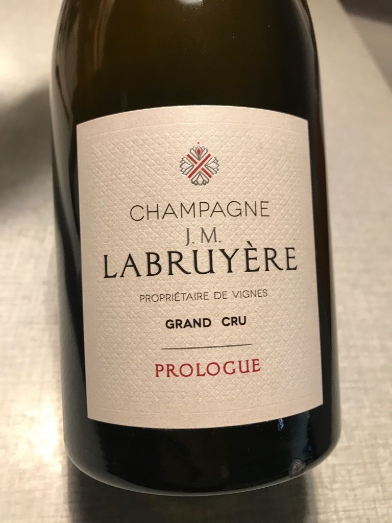 2021 J.M. Labruyère Champagne Grand Cru Prologue, France, Champagne, Champagne Grand Cru