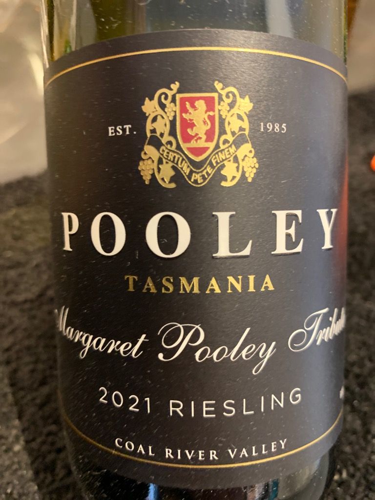 2021 Pooley Riesling Margaret Pooley Tribute, Australia, Tasmania, Coal ...