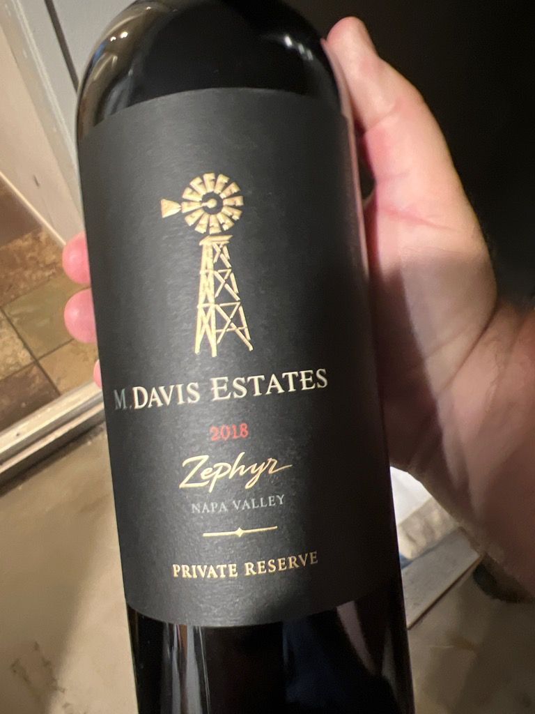 2018 Davis Estates Sauvignon Zephyr Private Reserve, USA