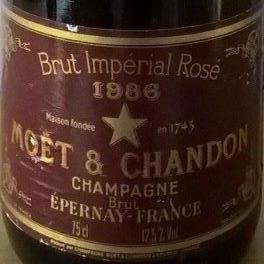 1986 Moët & Chandon Champagne Brut Imperial Rosé - CellarTracker