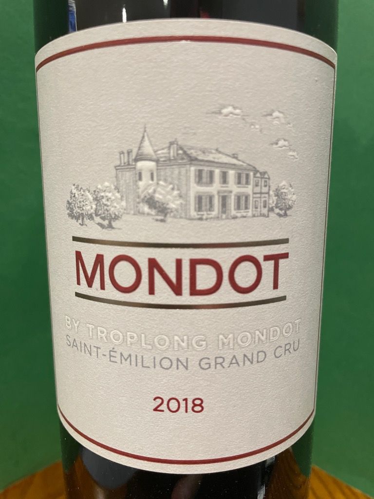 2018 Château Troplong Mondot Mondot, France, Bordeaux, Libournais, St ...