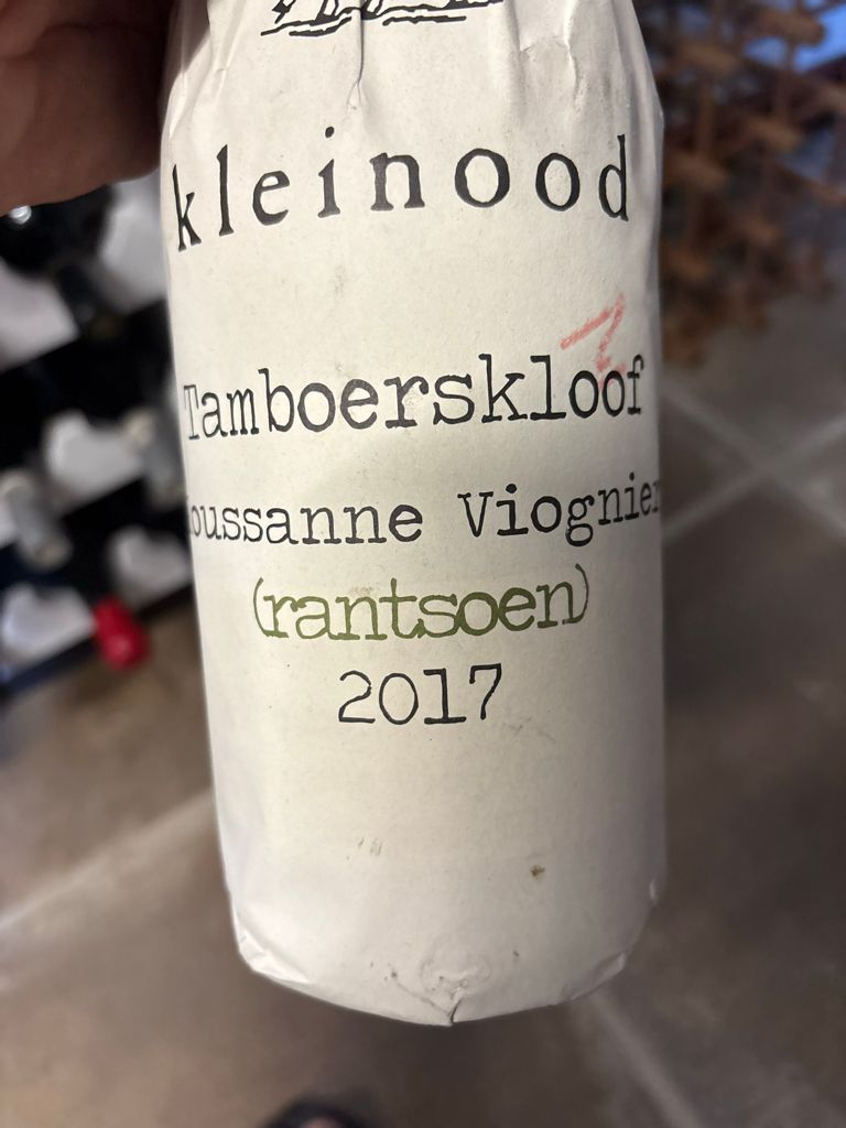 2017 Kleinood Tamboerskloof Roussanne Viognier, South Africa, Coastal ...