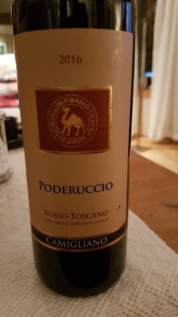 2016 Camigliano Poderuccio Toscana IGT, Italy, Tuscany, Toscana IGT ...