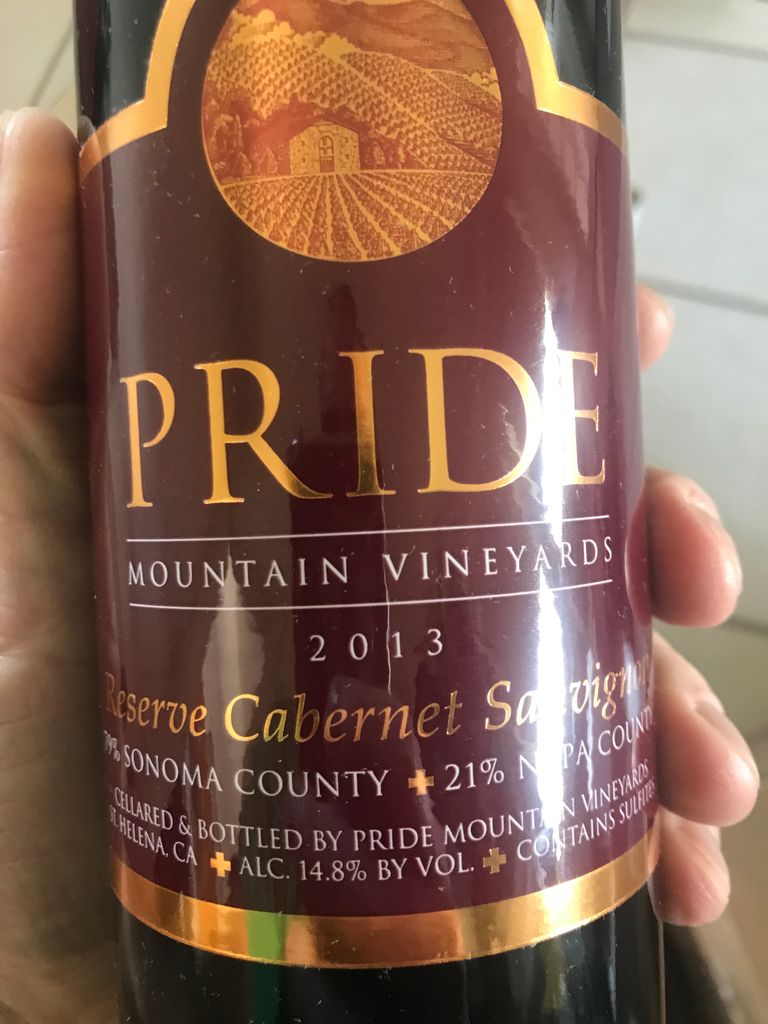 人気No.1 2013 Reserve Sauvignon Cabernet Vineyards Mountain Pride ワイン