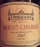 09 J Moreau Fils Vin De Pays D Oc Cabernet Merlot France Languedoc Roussillon Vin De Pays D Oc Cellartracker