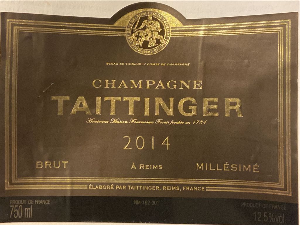 2015 Taittinger Champagne Brut Millésimé - CellarTracker