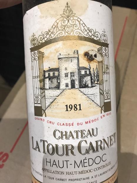 1981 Château La Tour Carnet - CellarTracker