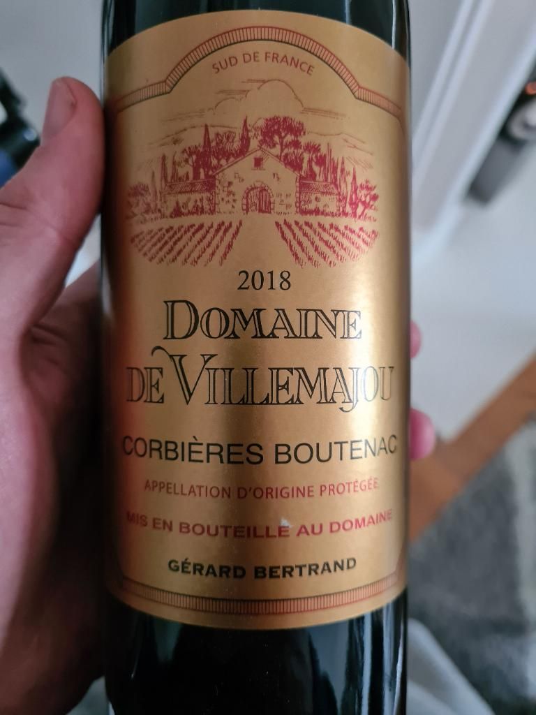 2018 Domaine de Villemajou CorbièresBoutenac, France, Languedoc