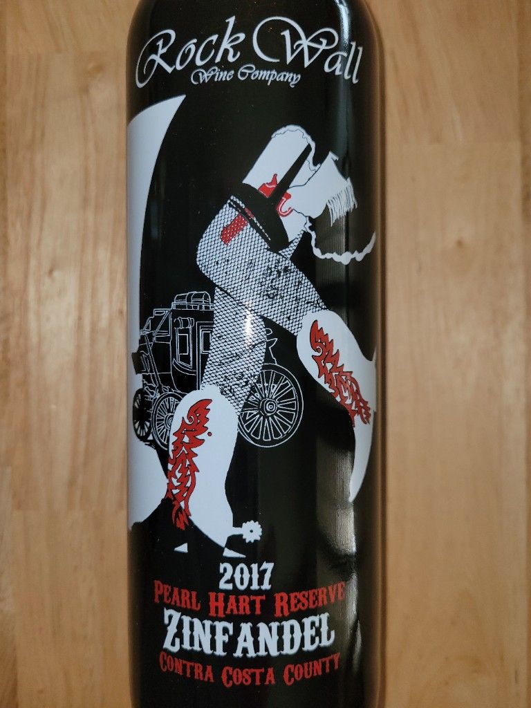 2018 Rock Wall Wine Co. Zinfandel Pearl Hart Reserve, USA, California