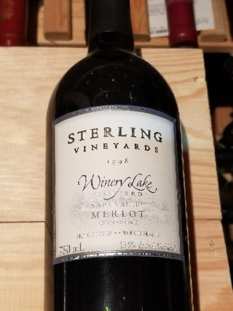 Sterling Vineyards Merlot Napa Valley 750ML