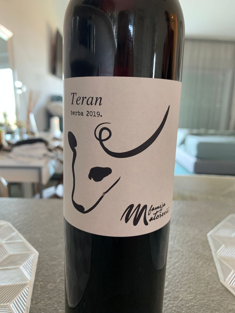 2019 Vina Poletti Teran Berba, Croatia, Istria and Kvarner, Istra ...