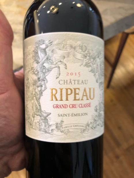 2015 Château Ripeau, France, Bordeaux, Libournais, Saint-Émilion Grand ...