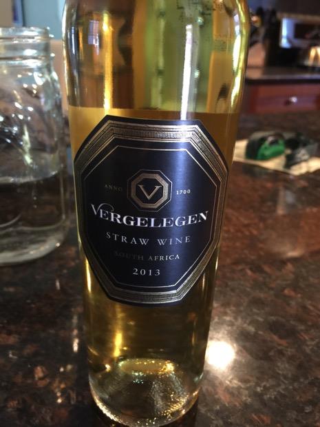 2021 Vergelegen Sémillon Straw Wine, South Africa, Coastal Region ...