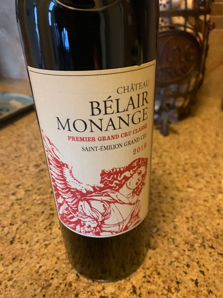 ベレール モナンジュ 2015/2016 Belair Monage Ch. Bélair Monange(シャトー・ベレール・モナンジュ) | Vinica