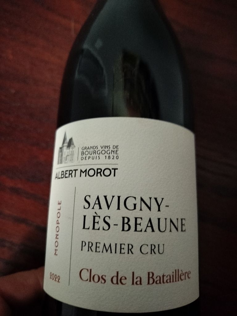 2022 Albert Morot Savigny-lès-Beaune 1er Cru La Bataillère
