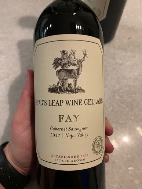 2017 Stag's Leap Wine Cellars Cabernet Sauvignon Fay, USA, California ...