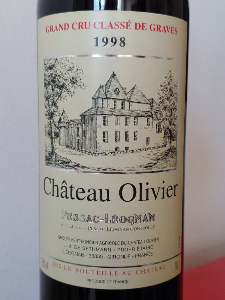 1989 Château Olivier - CellarTracker