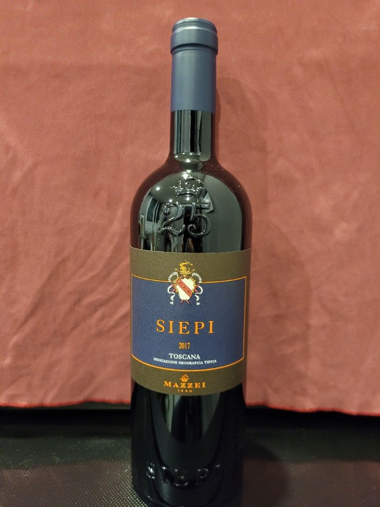 2017 Marchesi Mazzei Castello di Fonterutoli Siepi Toscana IGT