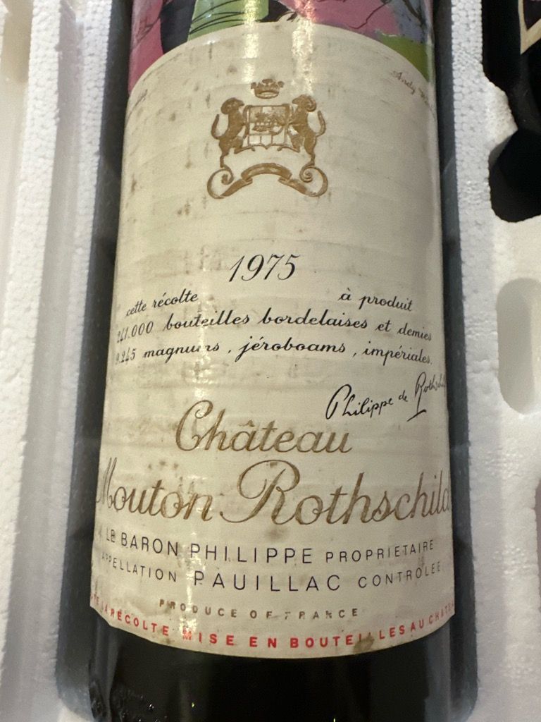 1974 Château Mouton Rothschild - CellarTracker