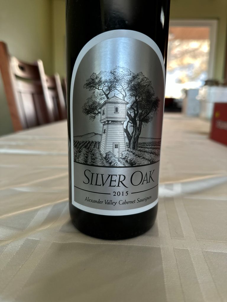 2015 Silver Oak Cabernet Sauvignon Alexander Valley - CellarTracker