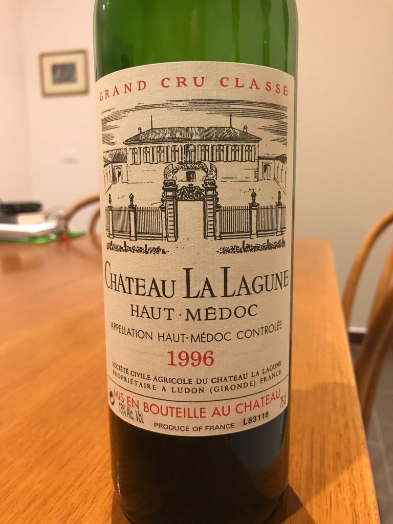 1996 Château La Lagune - CellarTracker