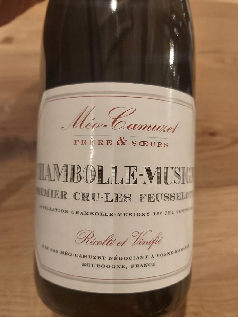 2014 Méo-Camuzet Frère et Sœurs Chambolle-Musigny 1er Cru Les