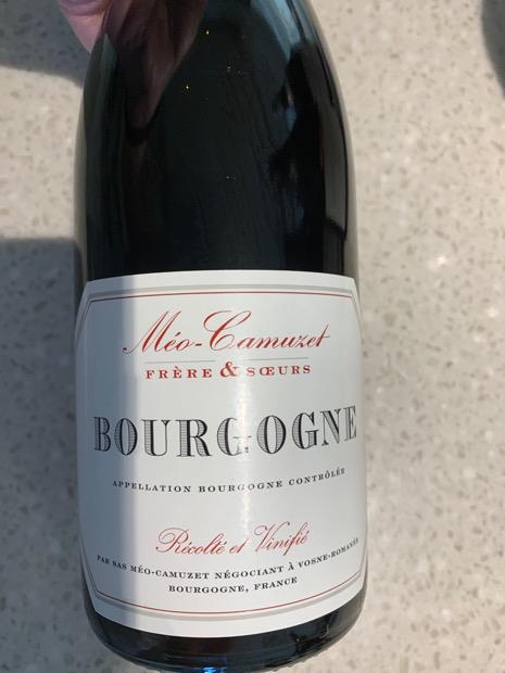 ワイン Meo Camuzet Bourgogne Cote-d'Or 2019 2019 Domaine Méo-Camuzet Bourgogne Côte d'Or Cuvée Etienne Camuzet