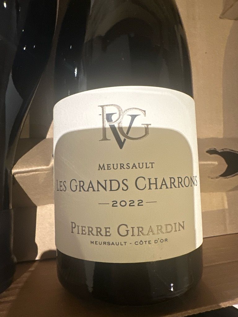 2019 Pierre Girardin Meursault Les Grands Charrons - CellarTracker
