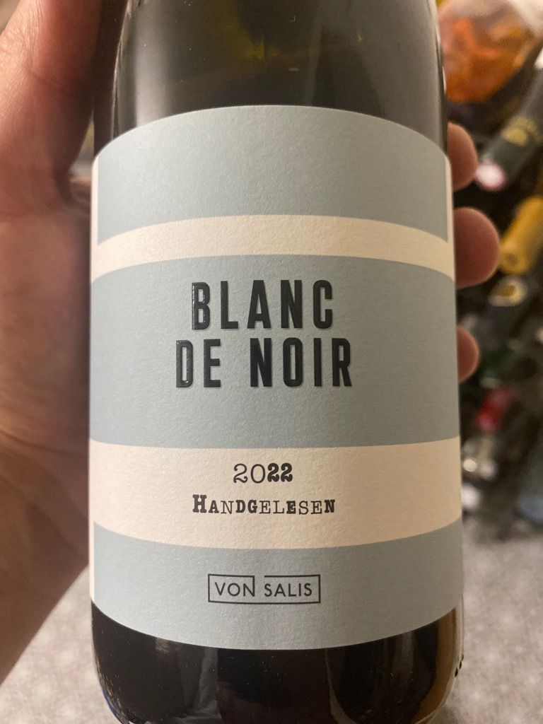 2022 Von Salis Blanc de Noir CellarTracker