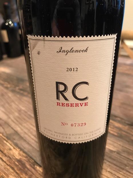 INGLENOOK RC RESERVE 2019 INGLENOOK RC RESERVE 2019