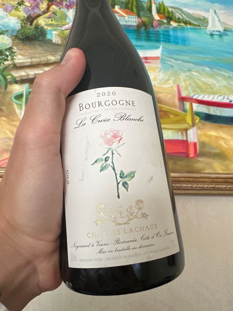 2020 Charles Lachaux Bourgogne La Croix Blanche - CellarTracker