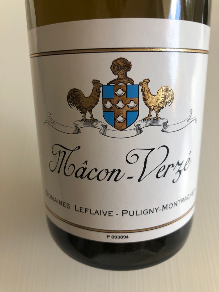 2018 Domaine Leflaive Mâcon-Verzé - CellarTracker