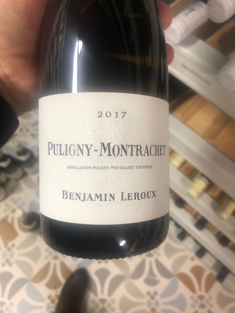 2017 Benjamin Leroux Puligny-Montrachet - CellarTracker