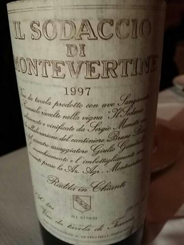 1997 Montevertine Il Sodaccio - CellarTracker