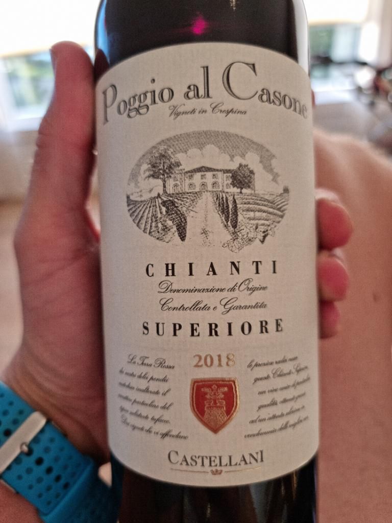 2018 Poggio al Casone Chianti Superiore, Italy, Tuscany, Chianti ...