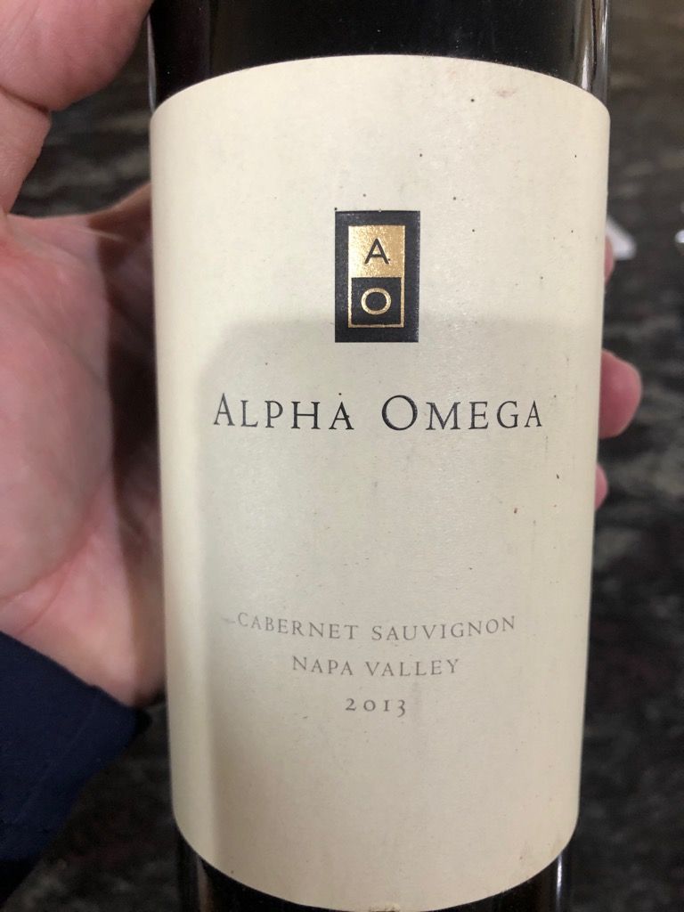 2019 Alpha Omega Cabernet Sauvignon Thomas Vineyard CellarTracker