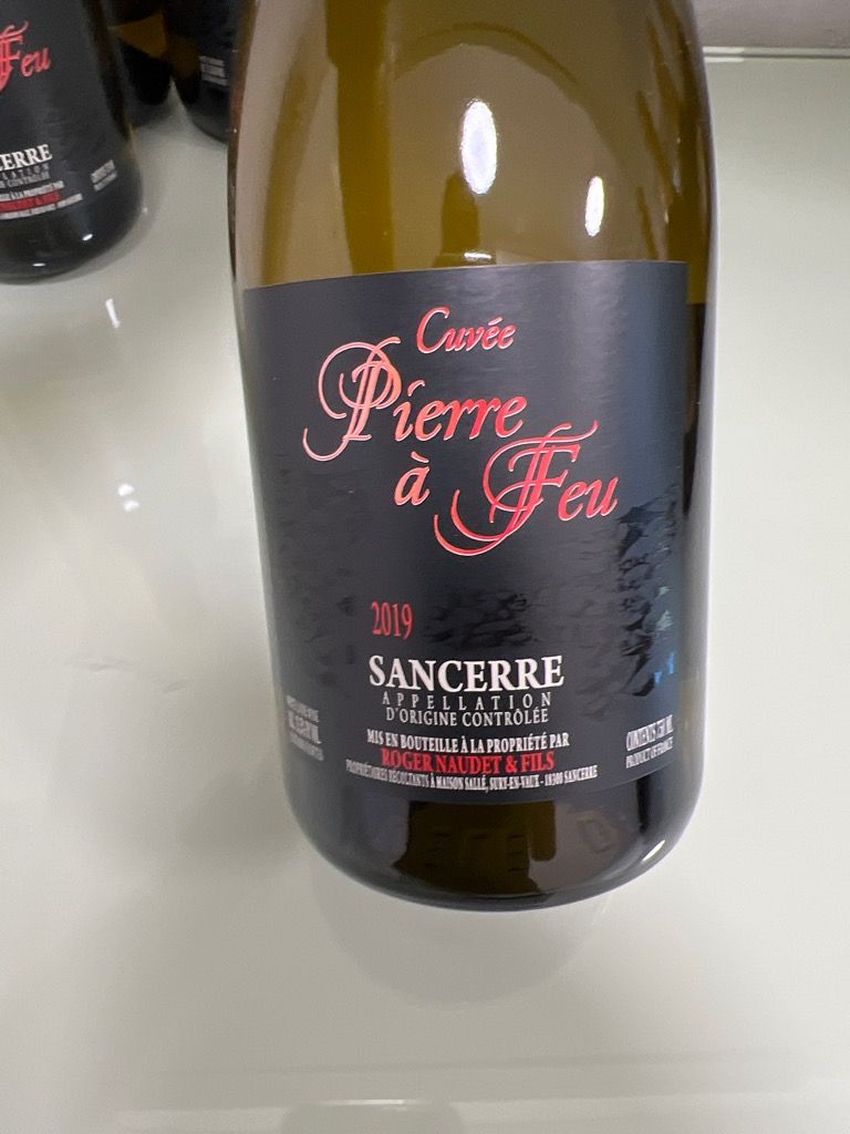2019 Roger Naudet Sancerre Domaine des Buissonnes, France, Loire Valley
