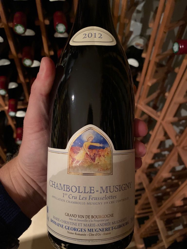 2012 Domaine Georges Mugneret-Gibourg Chambolle-Musigny 1er