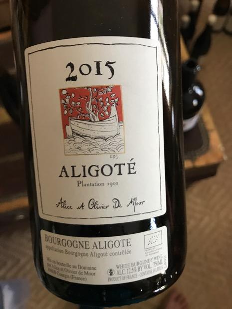 2015 Alice et Olivier De Moor Bourgogne-Aligoté Plantation 1902